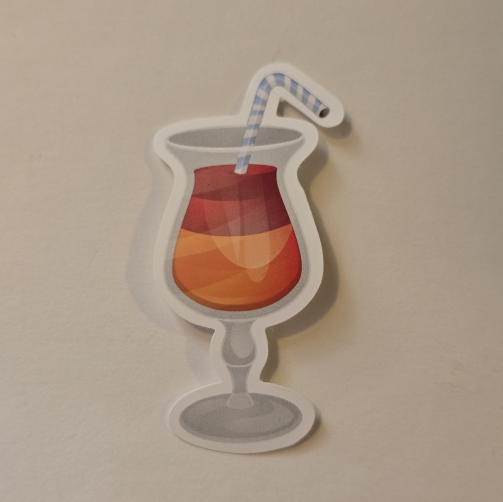 10/$10 Colorful Cocktail Sticker